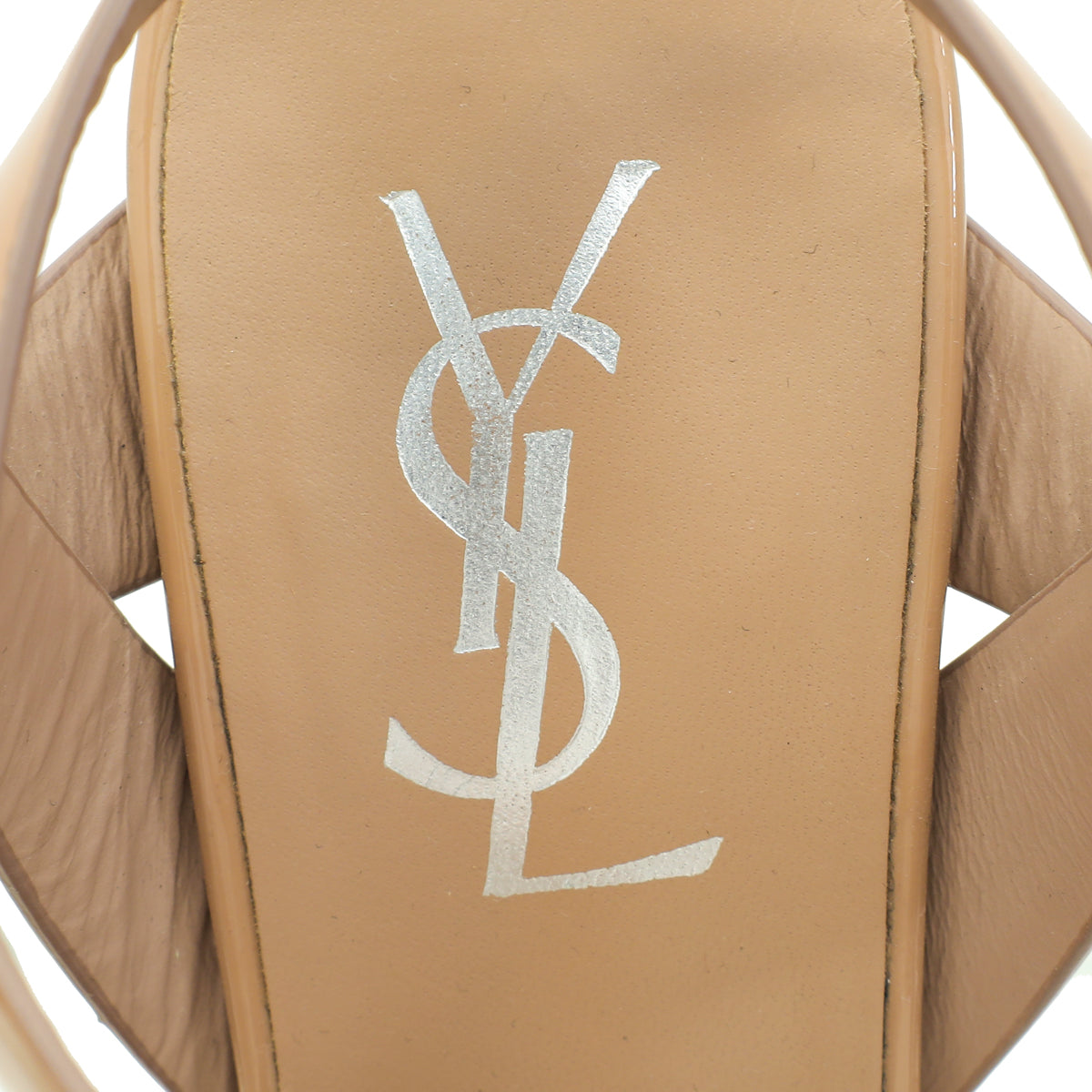 YSL Nude Tribute Sandal 37.5