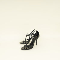 YSL Black Cassandra Sandal 38.5