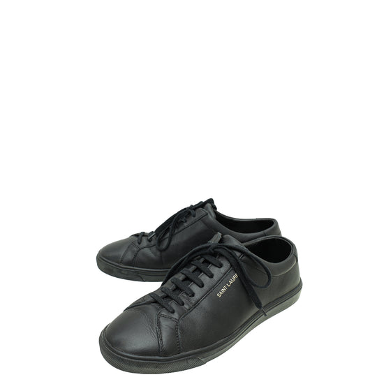 YSL Black Andy Sneakers 39.5