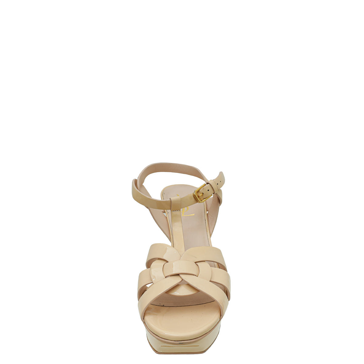 YSL Light Beige Tribute Sandal 39