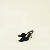 YSL Black Opyum Mules 40.5