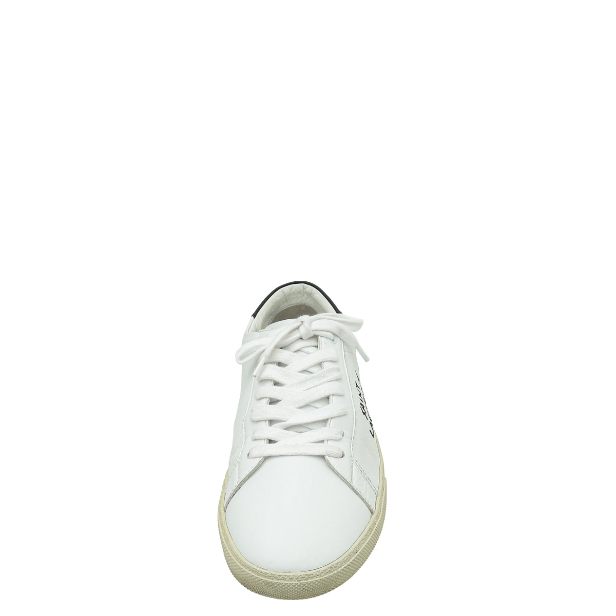 YSL White Court Classic Sneaker 41-YSL-THE CLOSET