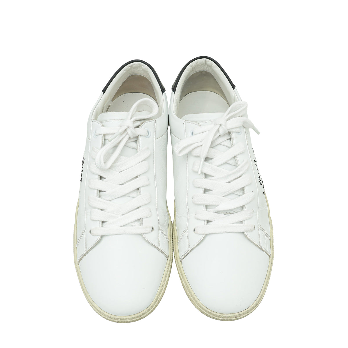 YSL White Court Classic Sneaker 41