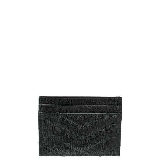 YSL Monogram Chevron Card Holder