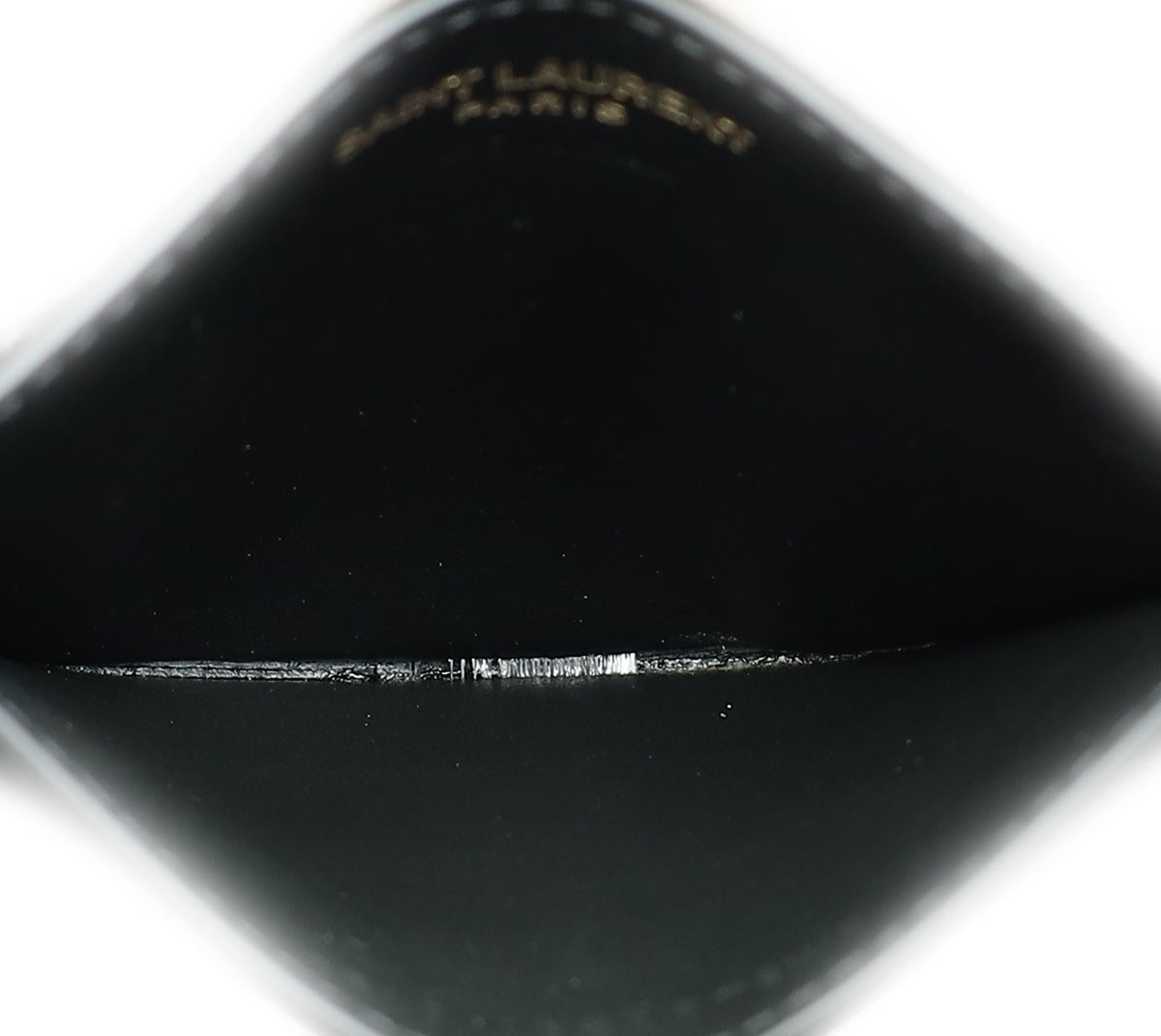 YSL Black Cassandre Matelasse Card Case