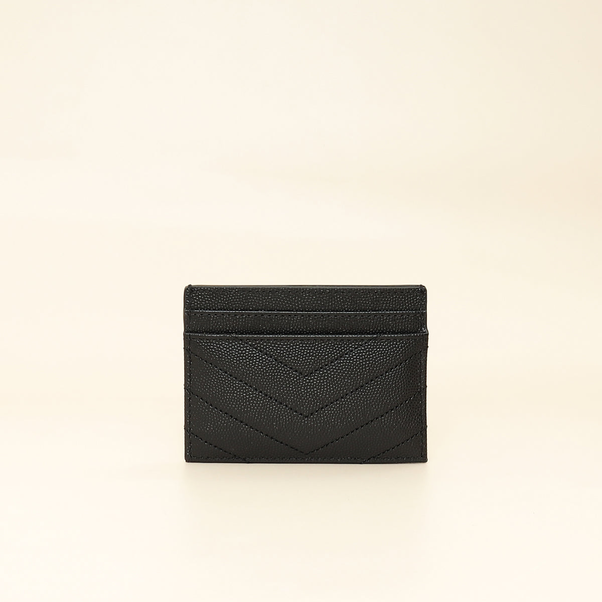 YSL Black Cassandre Matelasse Card Case-YSL-THE CLOSET