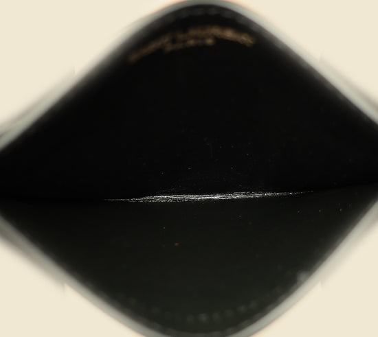 YSL Black Cassandre Matelasse Card Case-YSL-THE CLOSET
