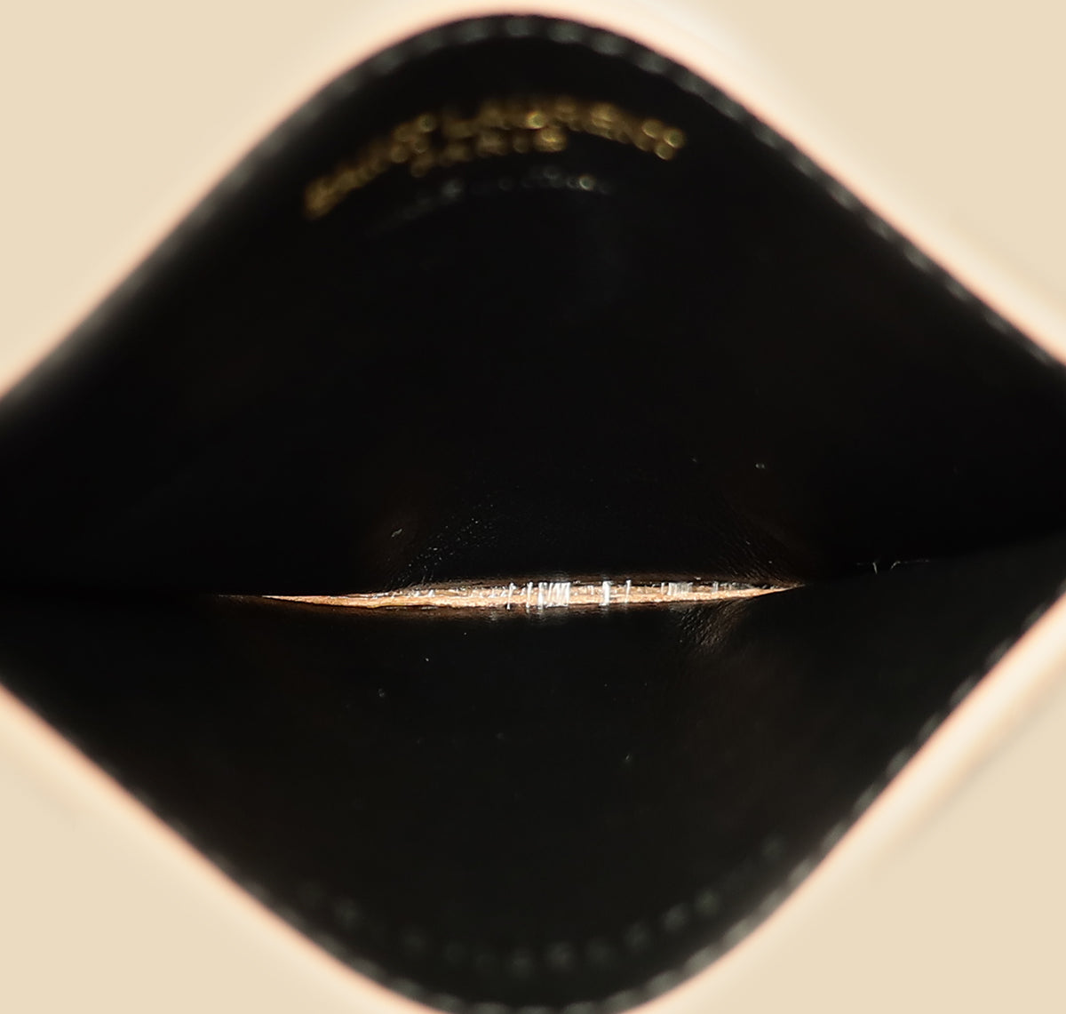 YSL Dusty Rose Cassandre Matelasse Card Case-YSL-THE CLOSET