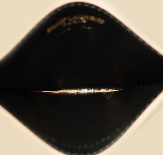 YSL Dusty Rose Cassandre Matelasse Card Case-YSL-THE CLOSET