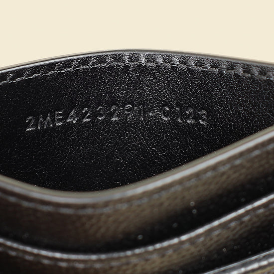 YSL Black Cassandre Matelasse Card Case-YSL-THE CLOSET