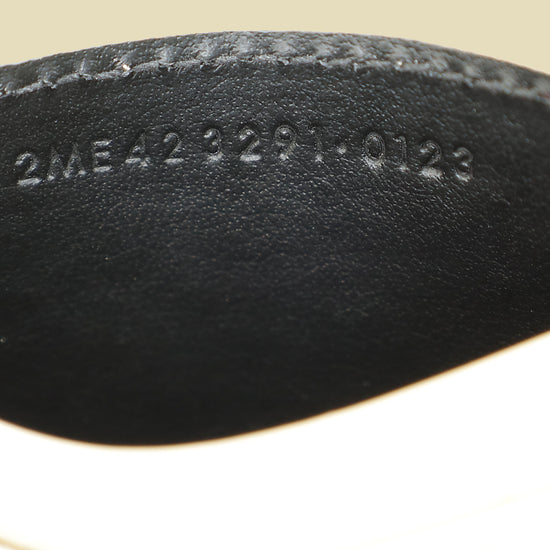 YSL Blanc Vintage Cassandre Matelasse Card Case