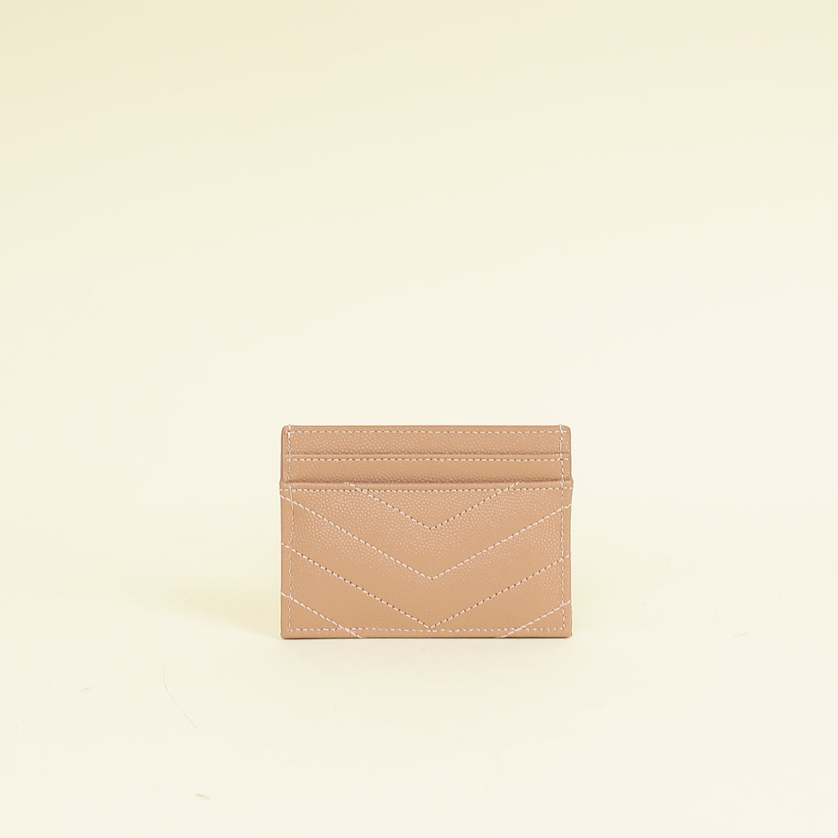 YSL Nude Cassandre Matelasse Card Case