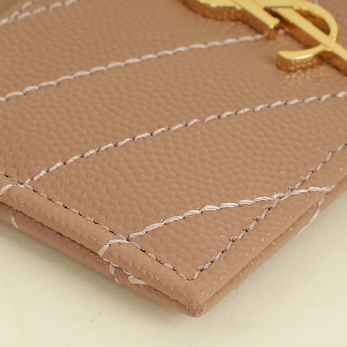 YSL Nude Cassandre Matelasse Card Case