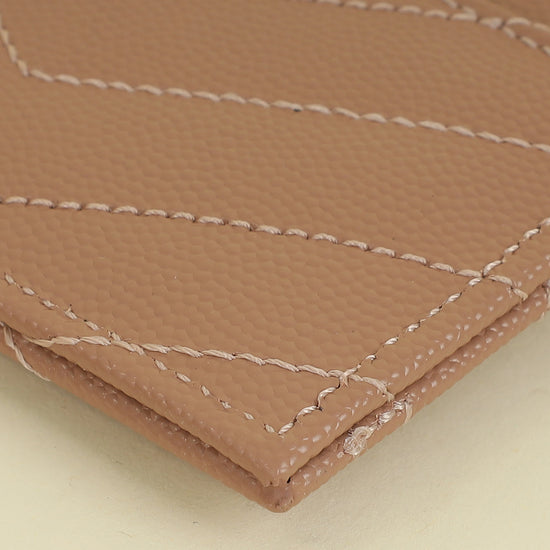 YSL Nude Cassandre Matelasse Card Case