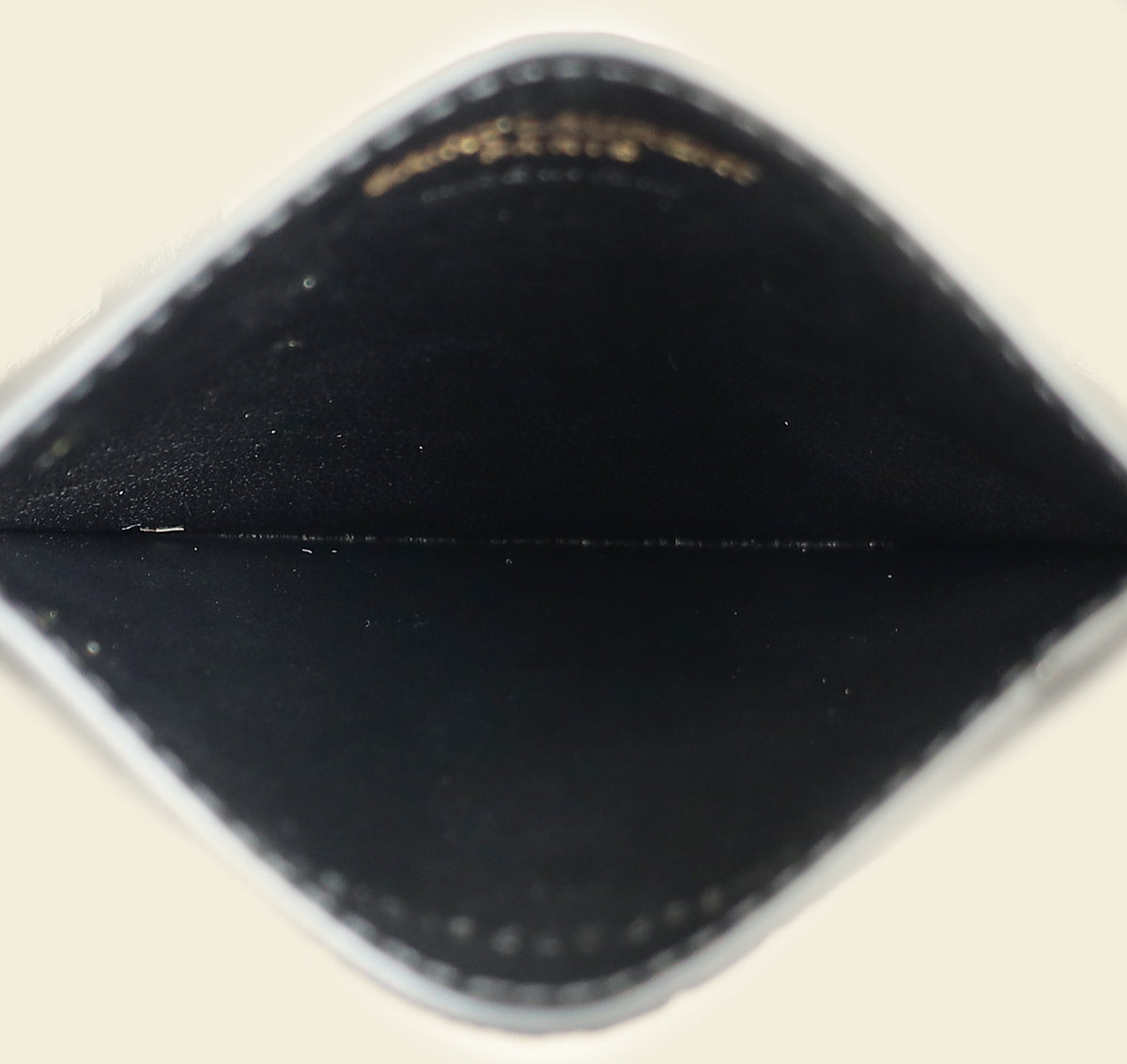 YSL Black Croco Embossed Cassandre Card Holder