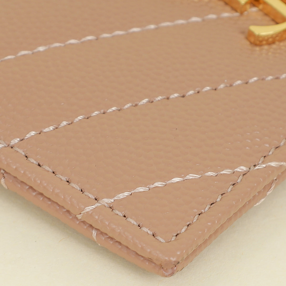 YSL Nude Cassandre Matelasse Card Holder
