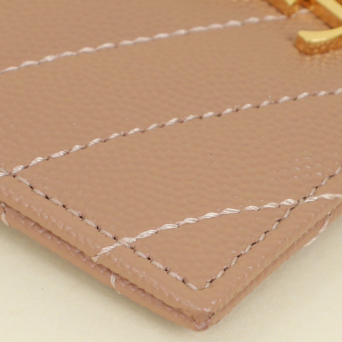 YSL Nude Cassandre Matelasse Card Holder