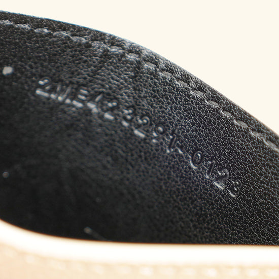 YSL Beige Cassandre Matelasse Card Holder