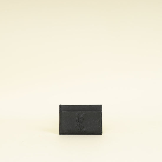 YSL Black Belle De Jour Card Holder