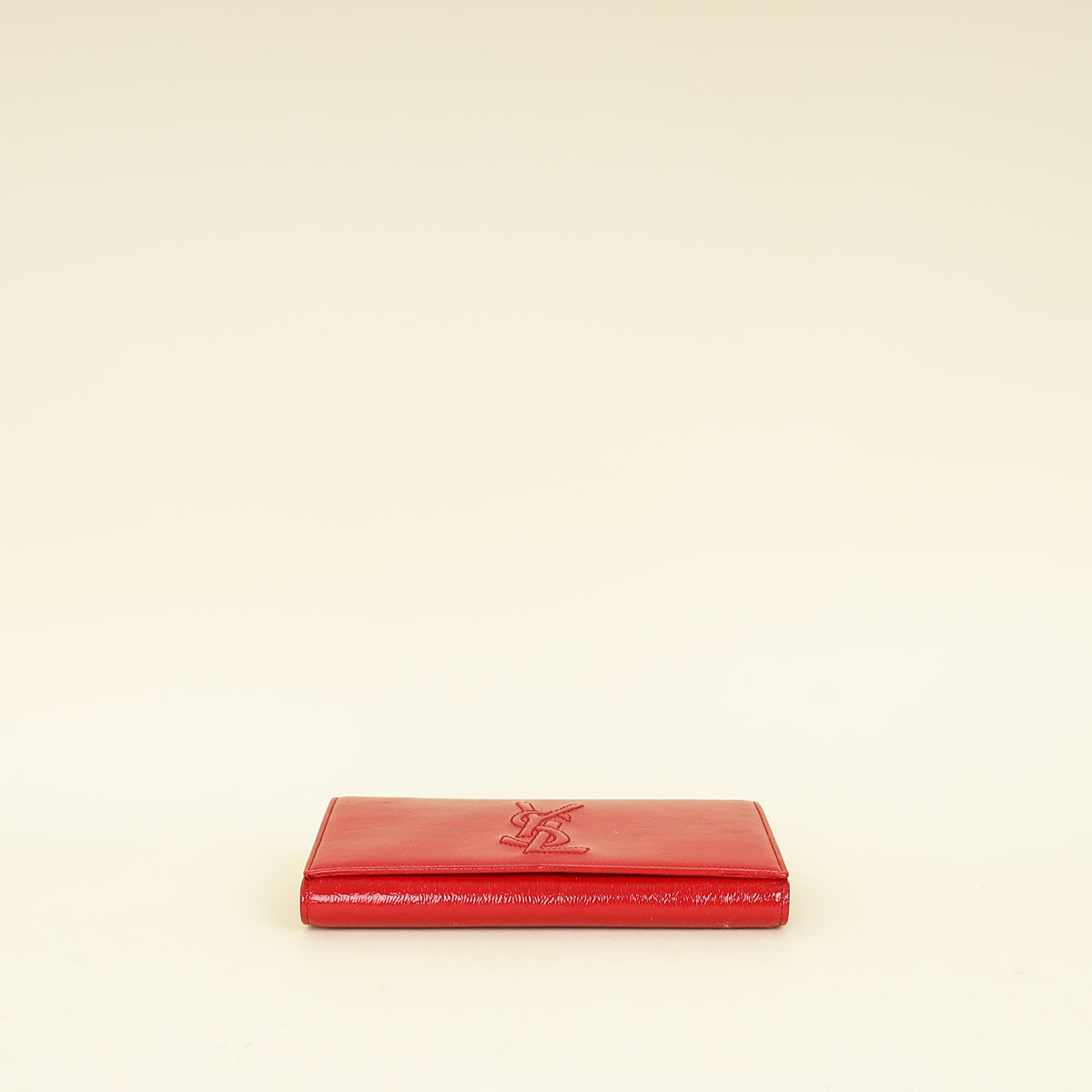 YSL Red Belle De Jour Long Wallet