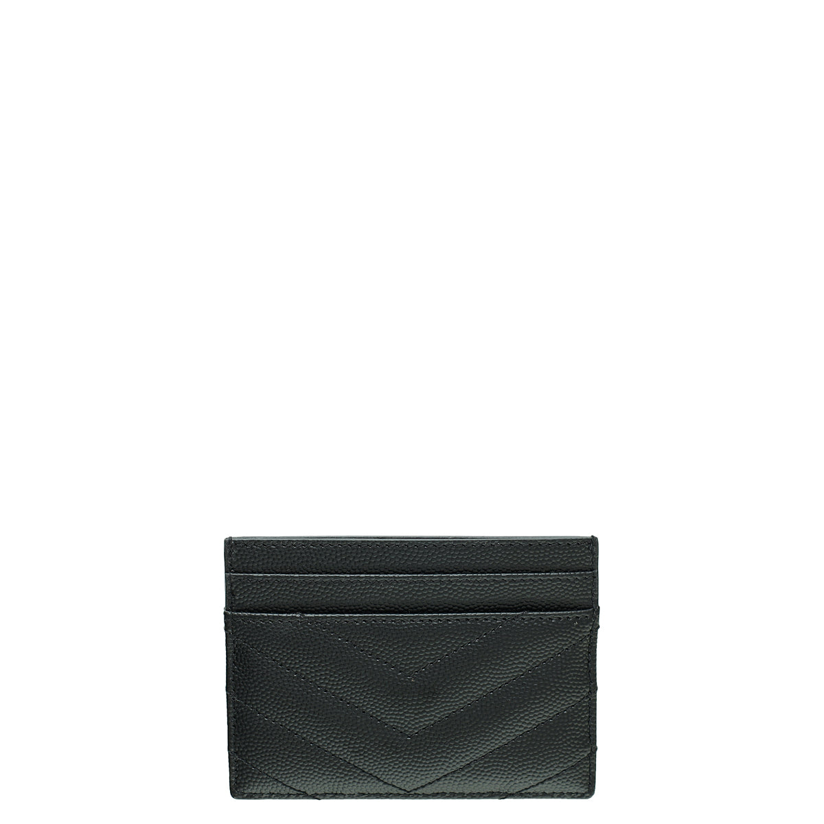 YSL Black Cassandre Monogram Card Holder-YSL-THE CLOSET