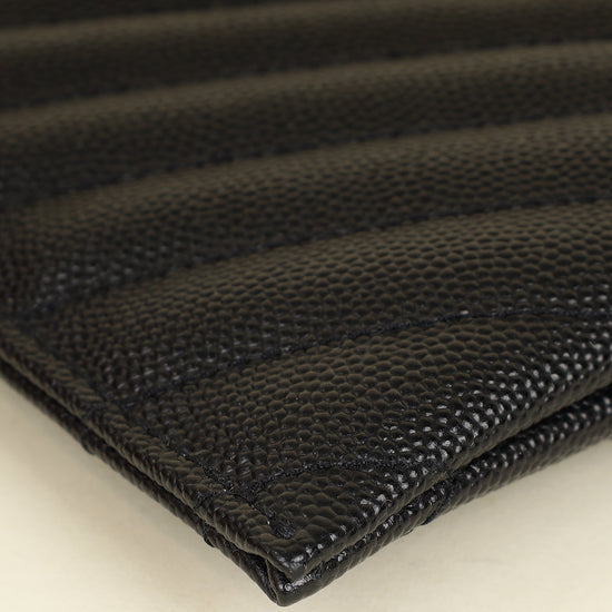 YSL Black Monogram Bill Pouch