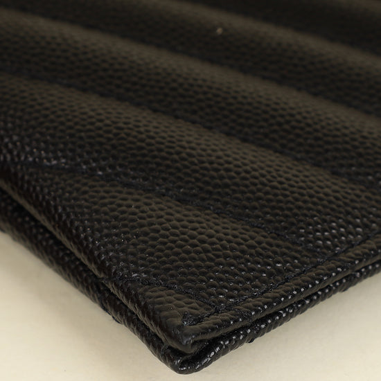 YSL Black Monogram Bill Pouch