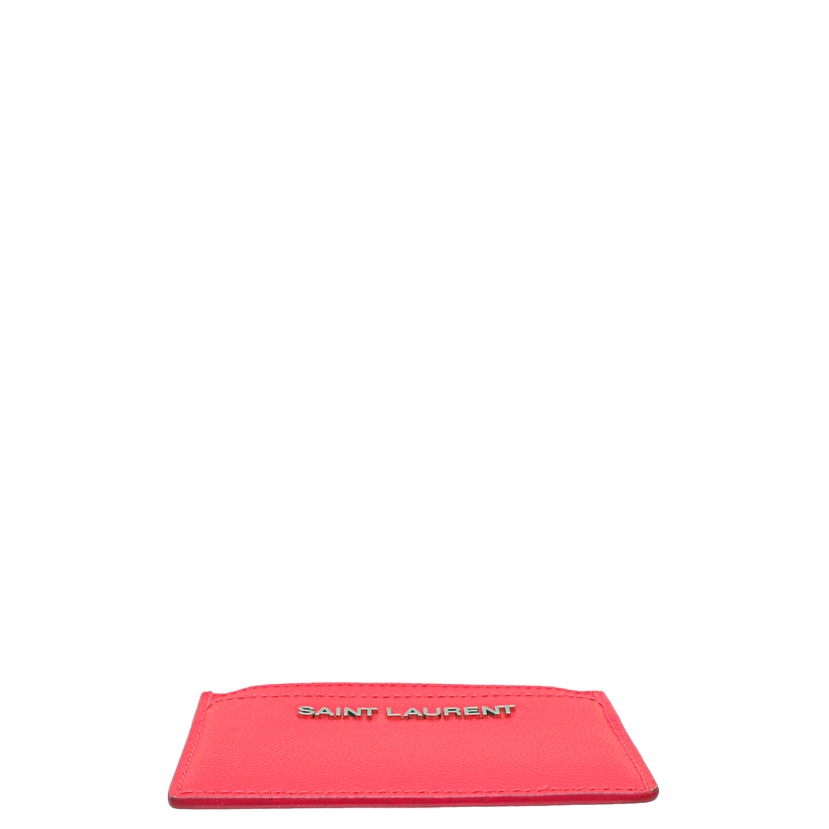 YSL Neon Pink Card Holder