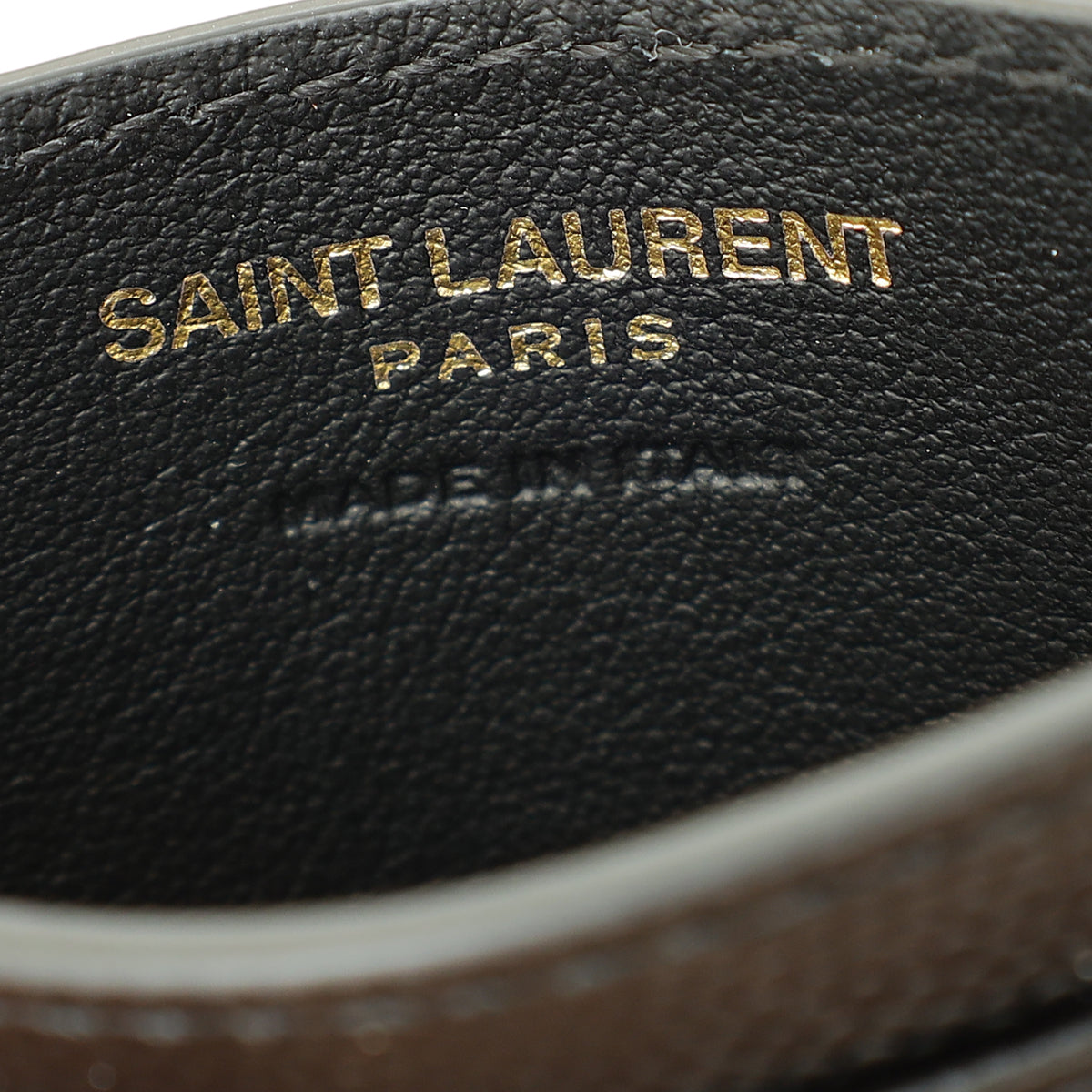 YSL Black Cassandre Matelasse Card Case-YSL-THE CLOSET