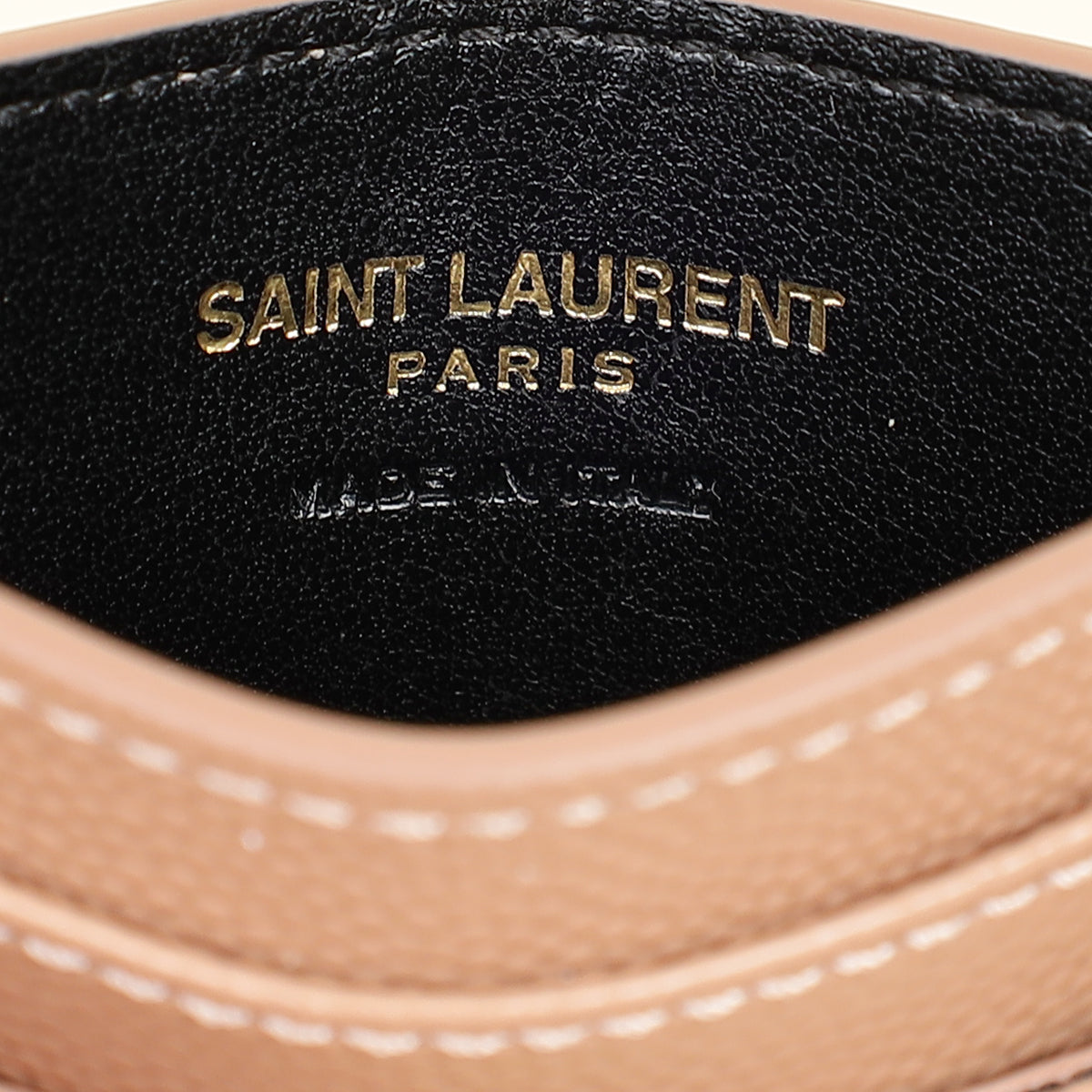 YSL Dust Rose Cassandre Matelasse Card Case-YSL-THE CLOSET