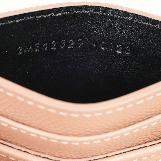 YSL Dust Rose Cassandre Matelasse Card Case-YSL-THE CLOSET