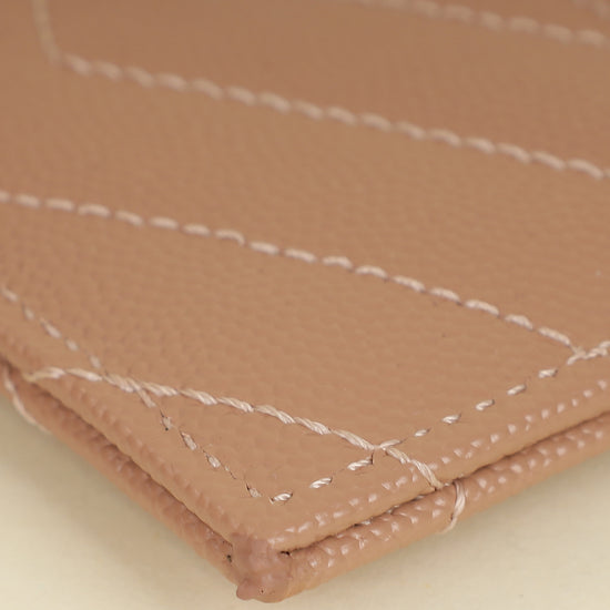 YSL Dust Rose Cassandre Matelasse Card Case-YSL-THE CLOSET