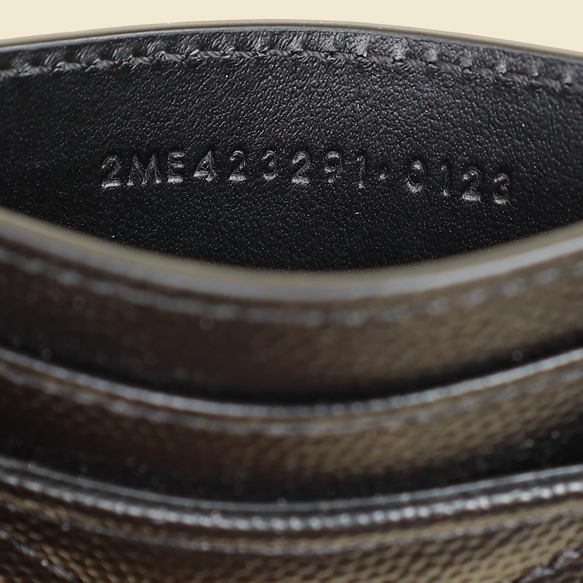 YSL Black Cassandre Matelasse Card Case-YSL-THE CLOSET