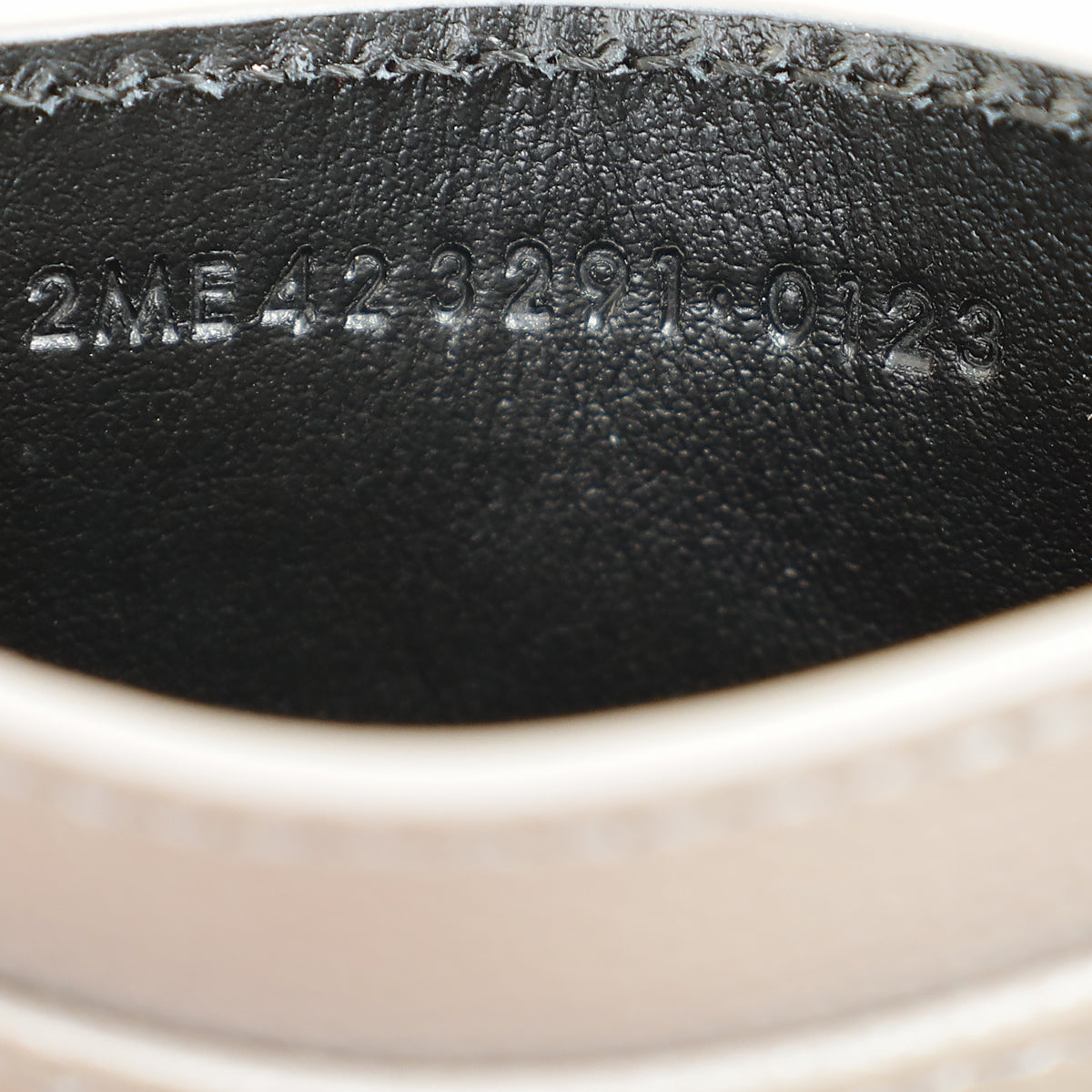 YSL Grey Cassandre Matelasse Card Case