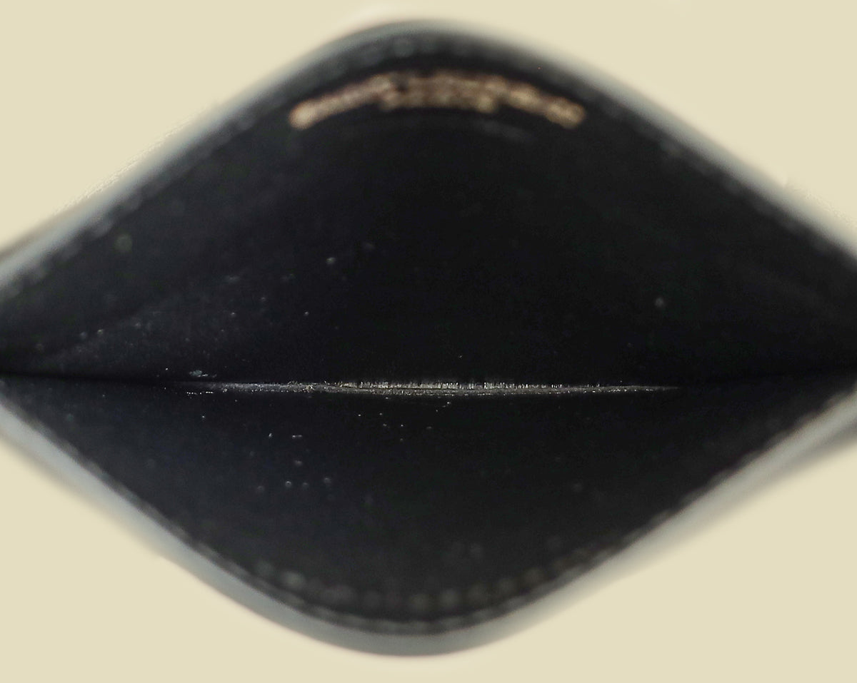 YSL Black Cassandre Matelasse Card Case