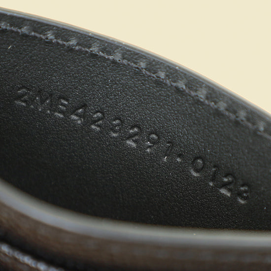 YSL Black Cassandre Matelasse Card Case