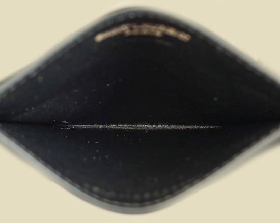 YSL Black Cassandre Matelasse Card Case