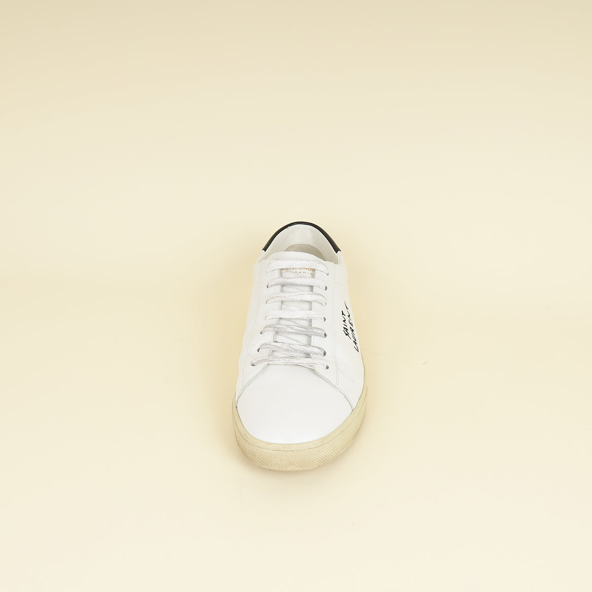 YSL Bicolor Court Classic sl/06 Embroidered Sneaker 44-YSL-THE CLOSET
