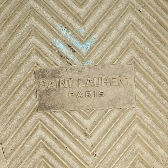 YSL Bicolor Court Classic sl/06 Embroidered Sneaker 44-YSL-THE CLOSET