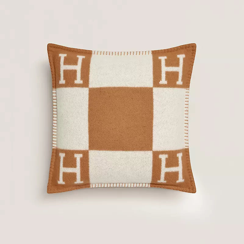 Hermes Bicolor Avalon III Pillow, Small Model (PM)-Hermes-THE CLOSET