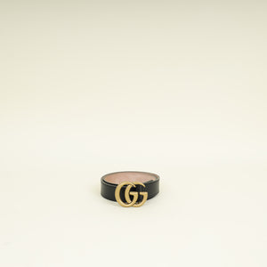 Gucci Black Double G Buckle Children's Belt