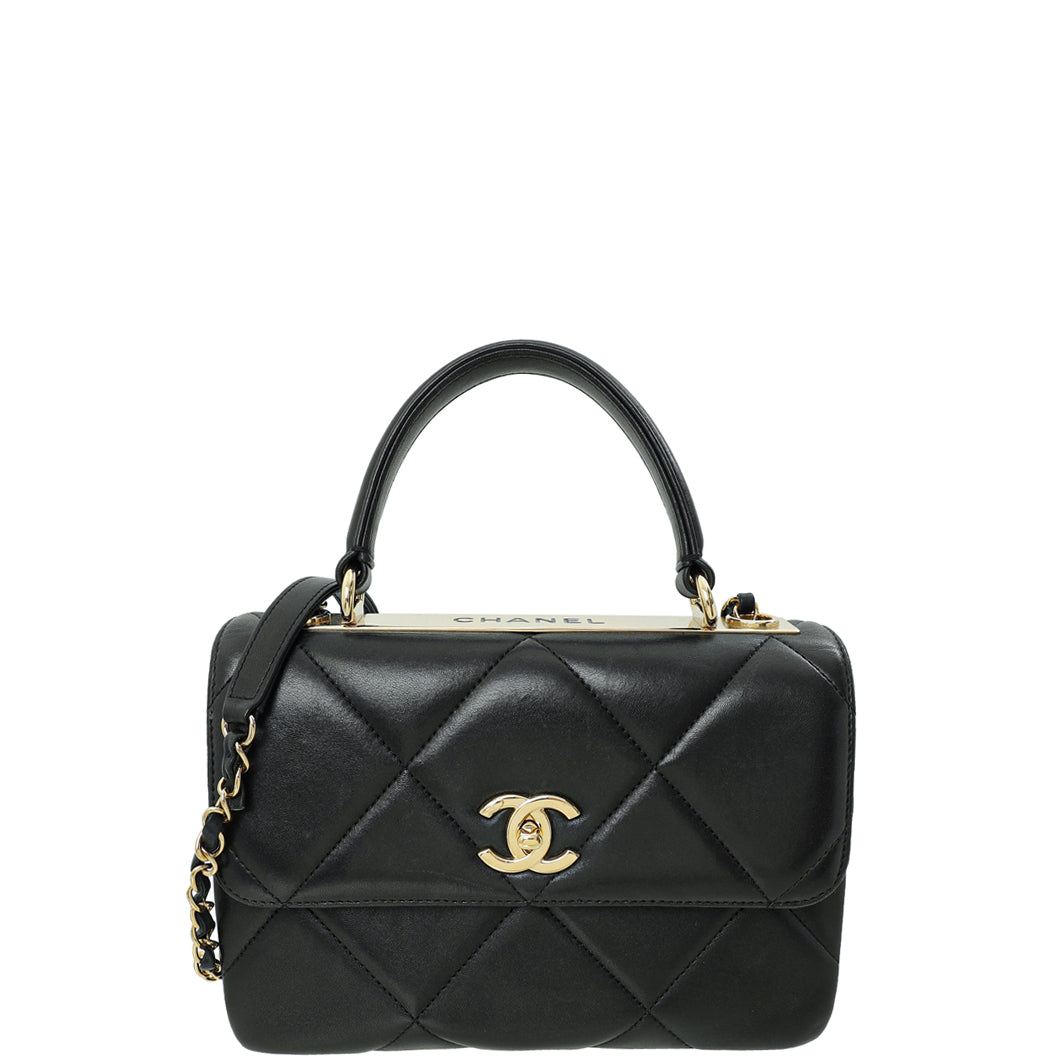 Chanel Black CC Trendy Small Flap Bag-Chanel-THE CLOSET