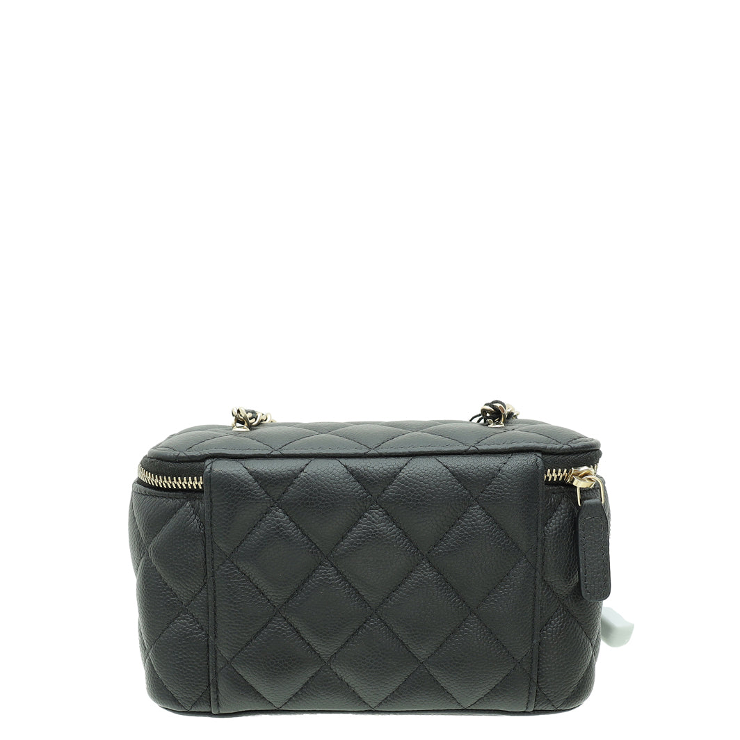 Chanel Black CC Link Vanity Crossbody Bag-Chanel-THE CLOSET