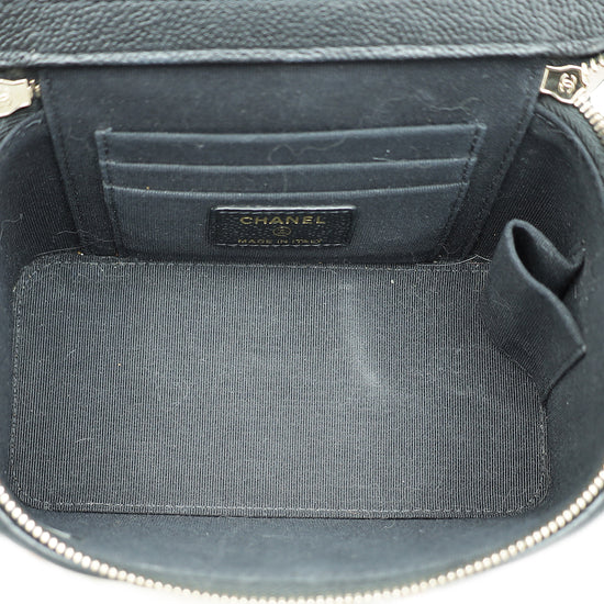 Chanel Black CC Link Vanity Crossbody Bag