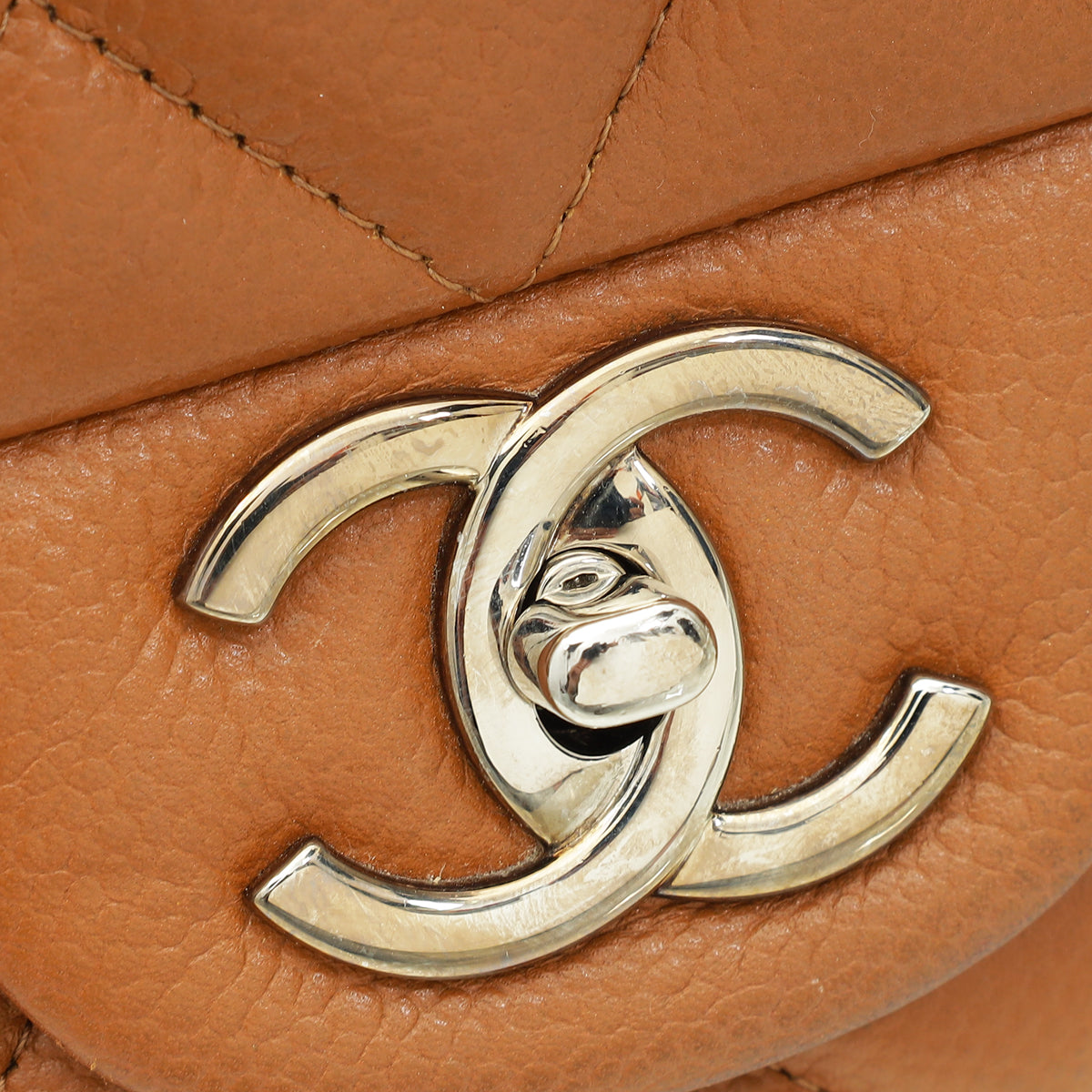 Chanel Caramel Classic Double Flap - Maxi Bag