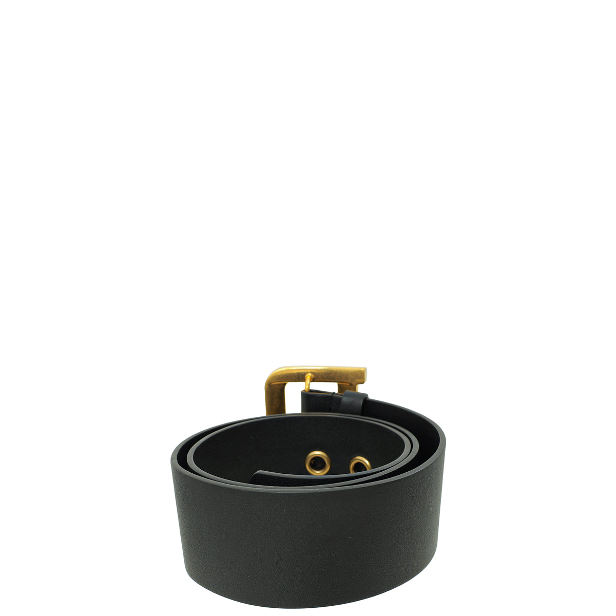 Christian Dior Black Diorquake Waist Belt