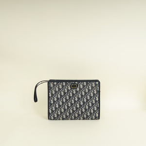 Christian Dior Navy 30 Montaigne Dea Pouch