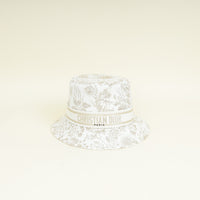Christian Dior Bicolor Embroidered Bucket Hat