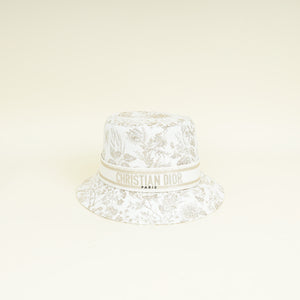Christian Dior Bicolor Embroidered Bucket Hat