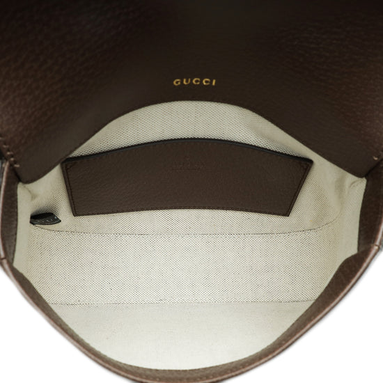 Gucci Bicolor Jumbo GG Horsebit 1955 Mini Shoulder Bag